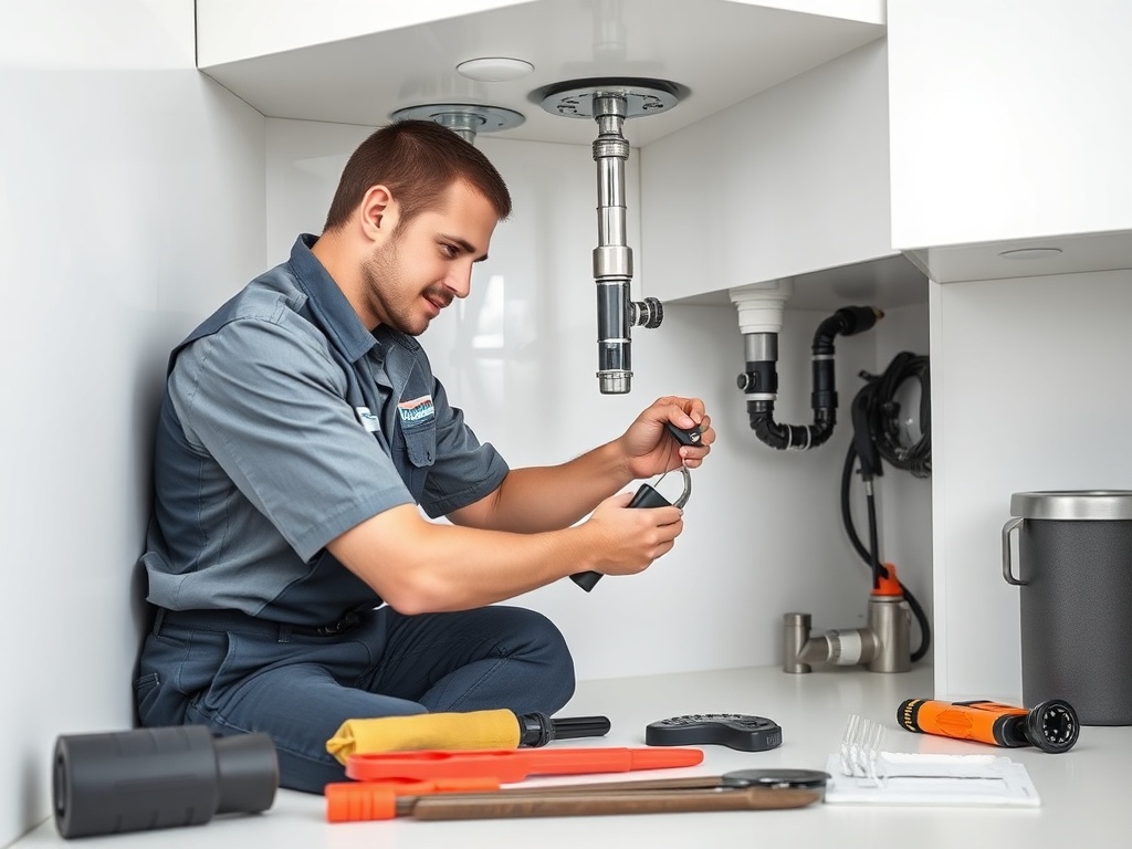 Professional plumbing work